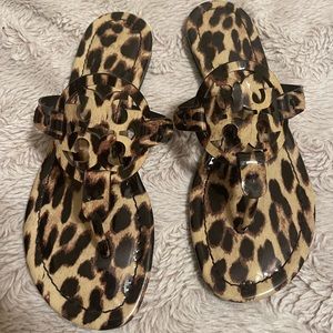 Tory Burch Leopard Miller Sandal